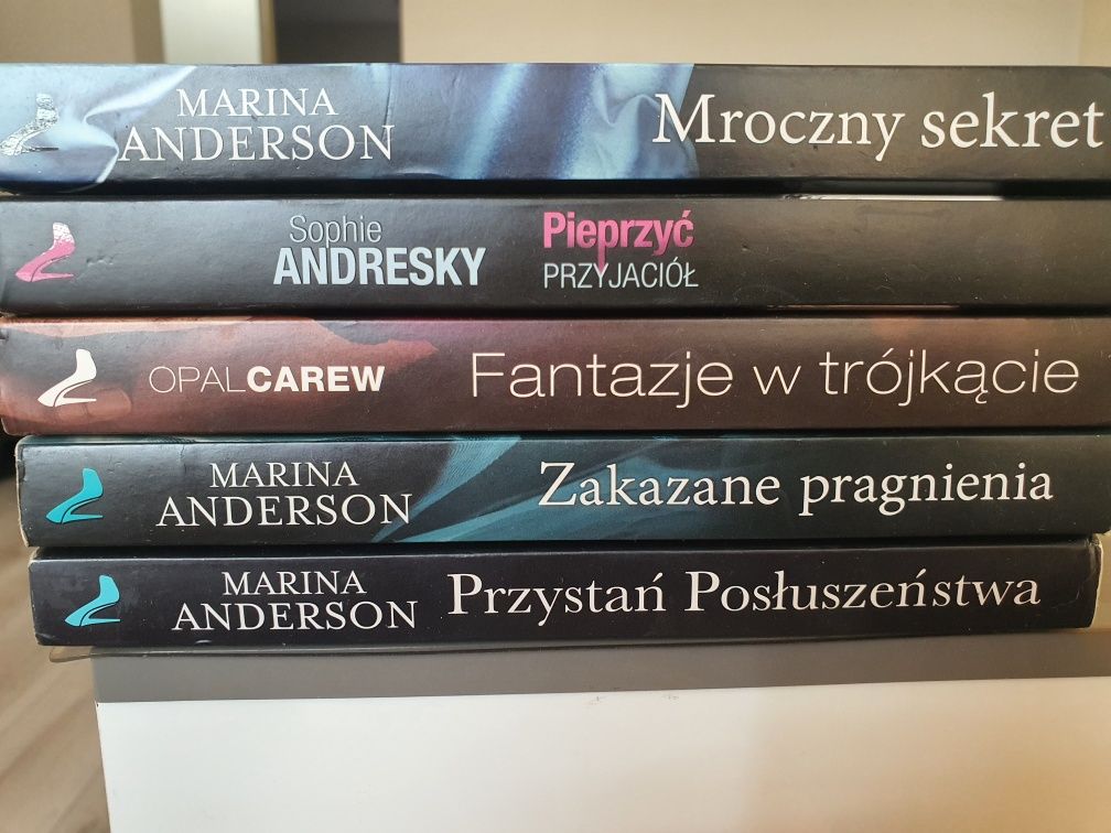 Książka Marina Anderson Saga Mroczny Sekret, Przystań posłuszeństwa
