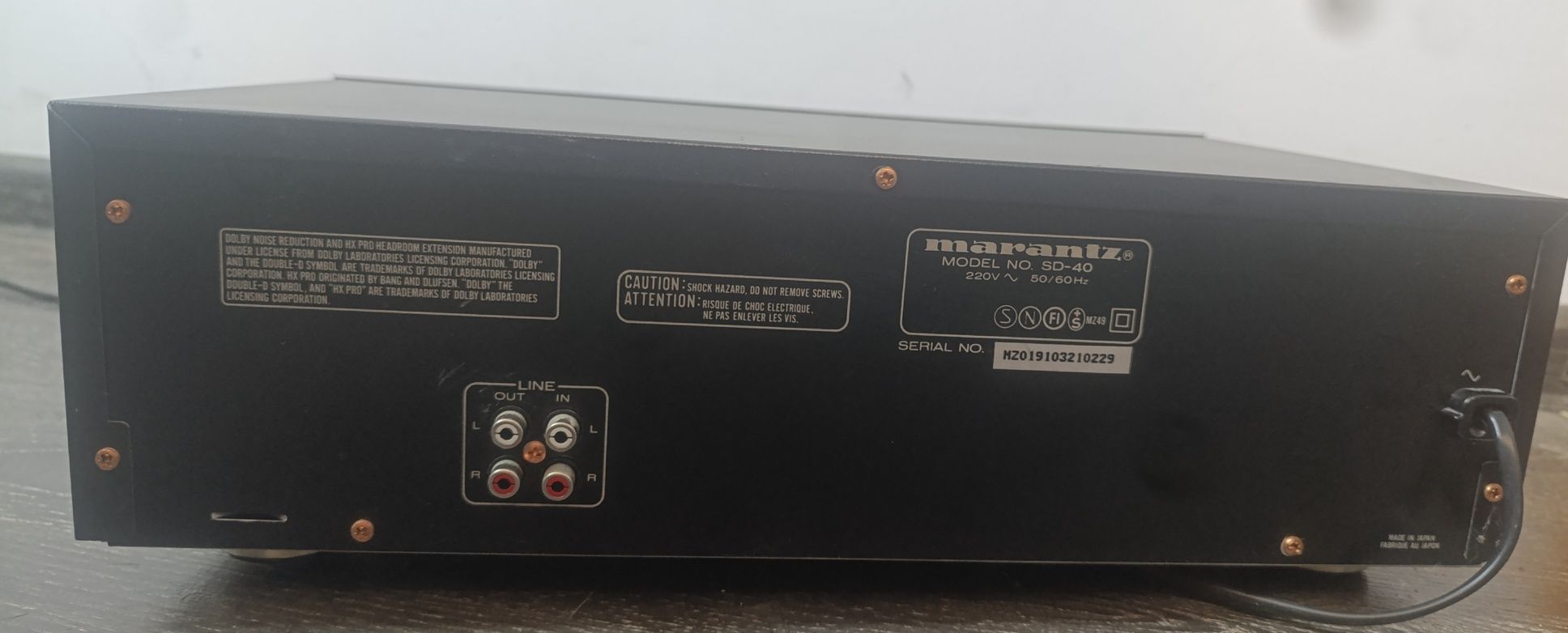 Кассетная дека marantz SD-40