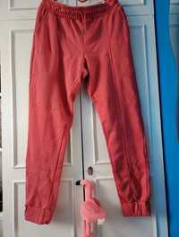 Spodnie dresowe damskie różowe XL nowe z metką