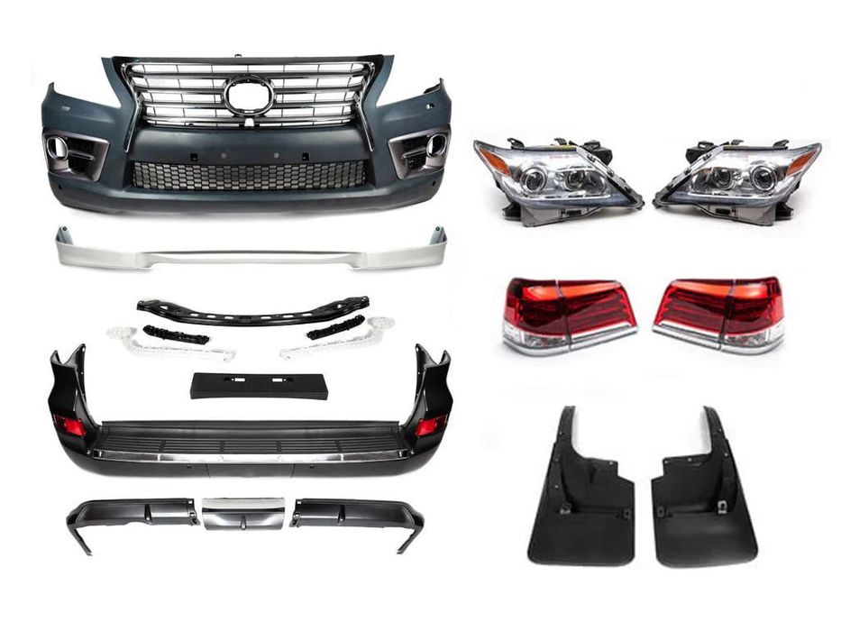 Lexus LX570 2007-2012 Комплект апгрейд рестайлінгу авто в 2014 рік