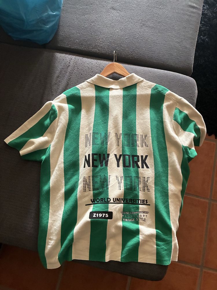 Camisa zara as riscas