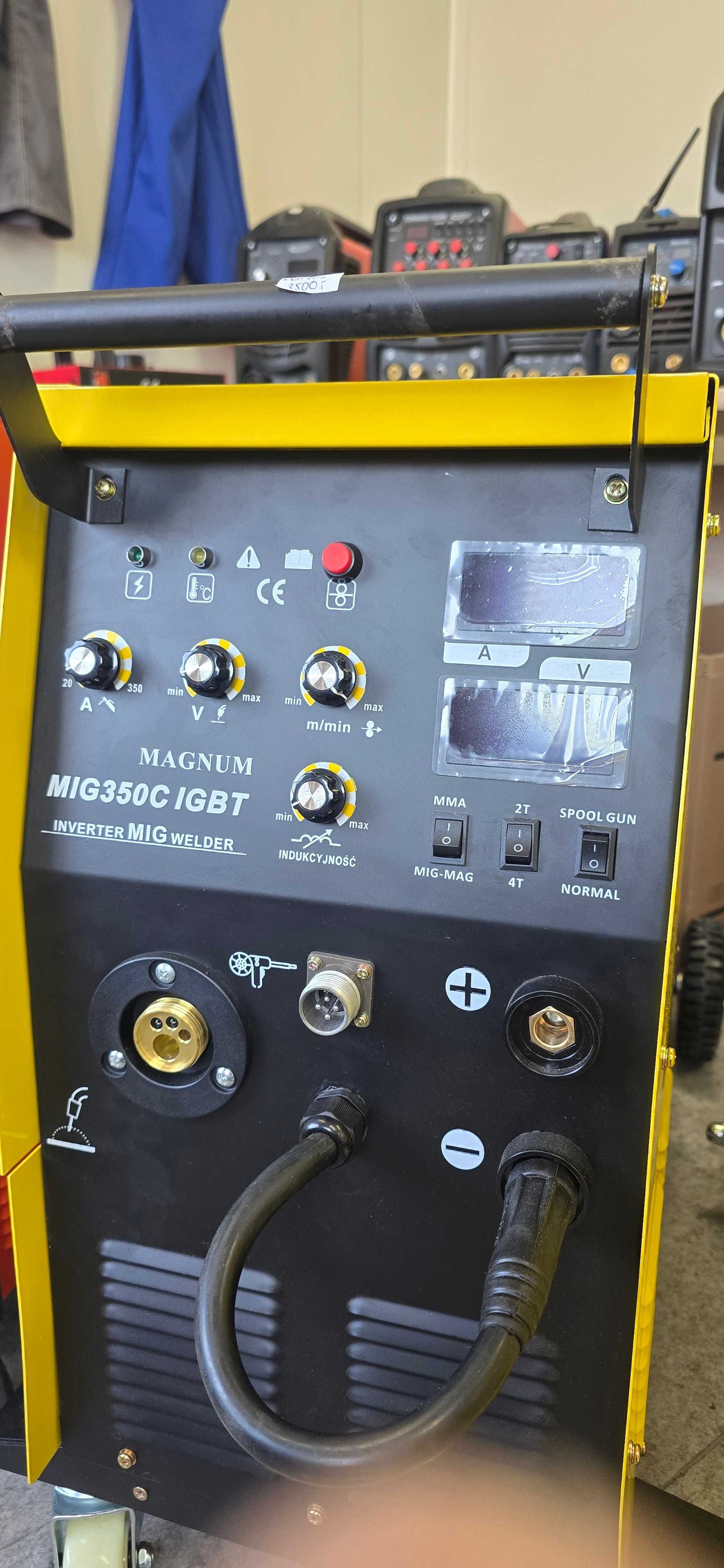 Półautomat spawalniczy Spawarka MIG/MAG 350C MAGNUM Wysyłka