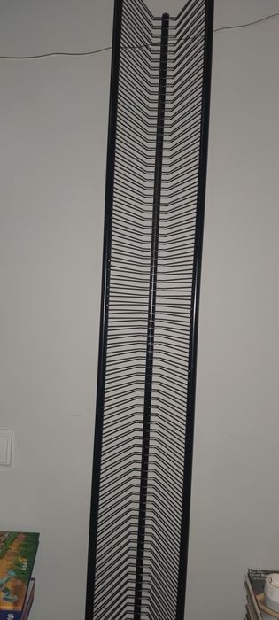 Arquivador Estante - expositor CD's NOVO - Para 80 CD's Base VARIAS CO