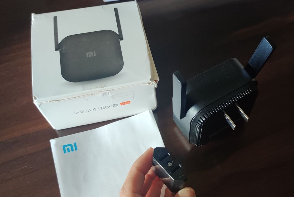 Expansor de Internet WiFi da Xiaomi + Adaptador