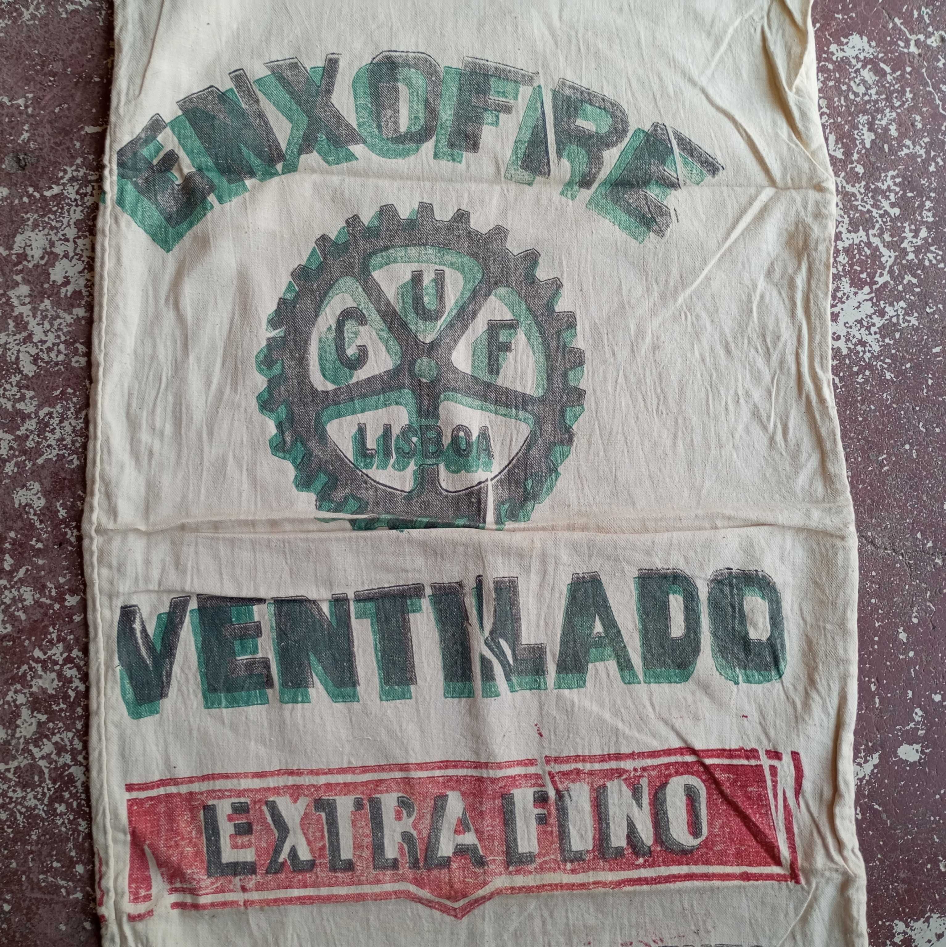 Antigo saco Sacor transporte Enxofre CUF