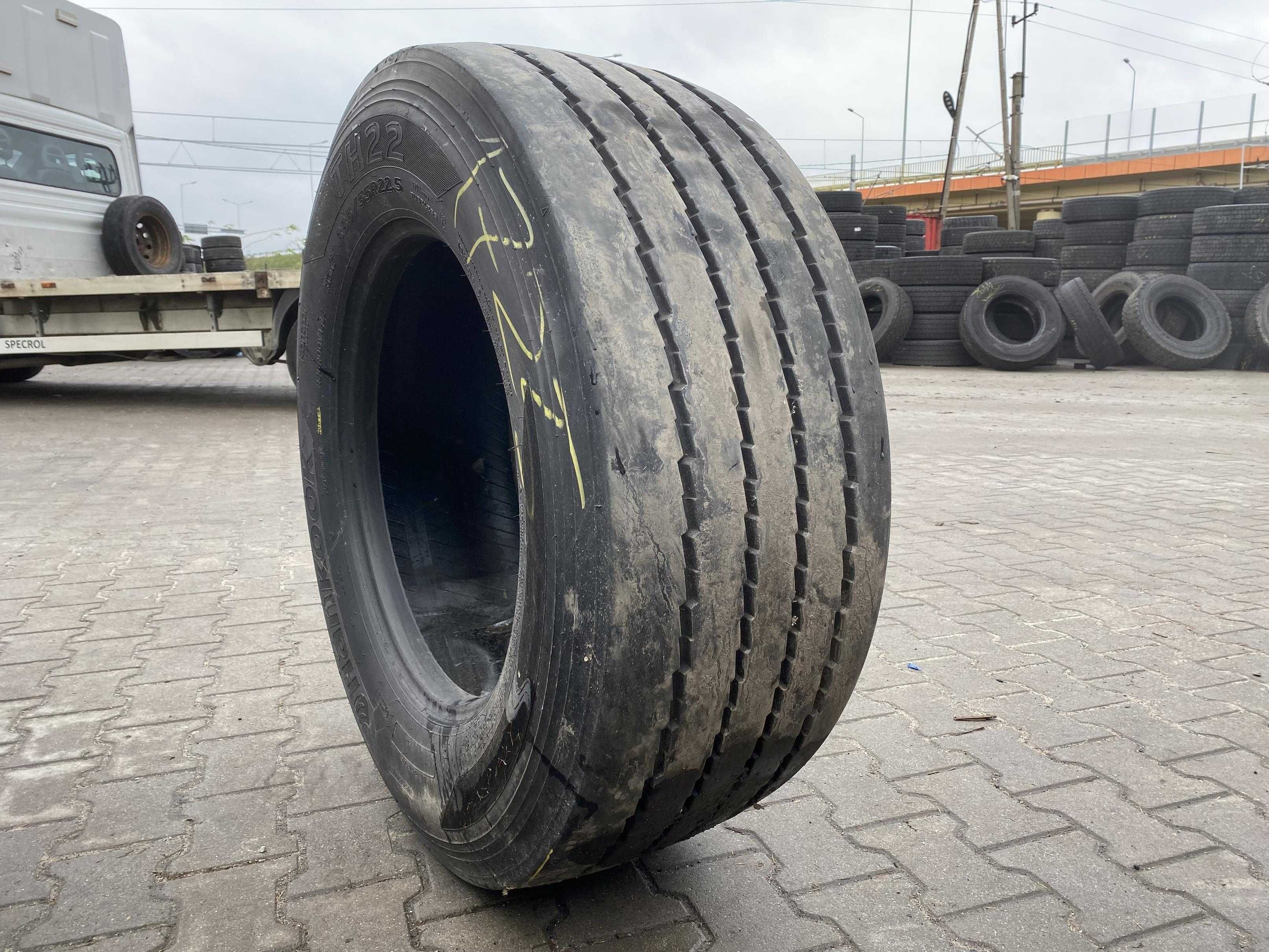 385/55R22.5 Opona HANKOOK TH22 9-11mm Naczepa TH 22
