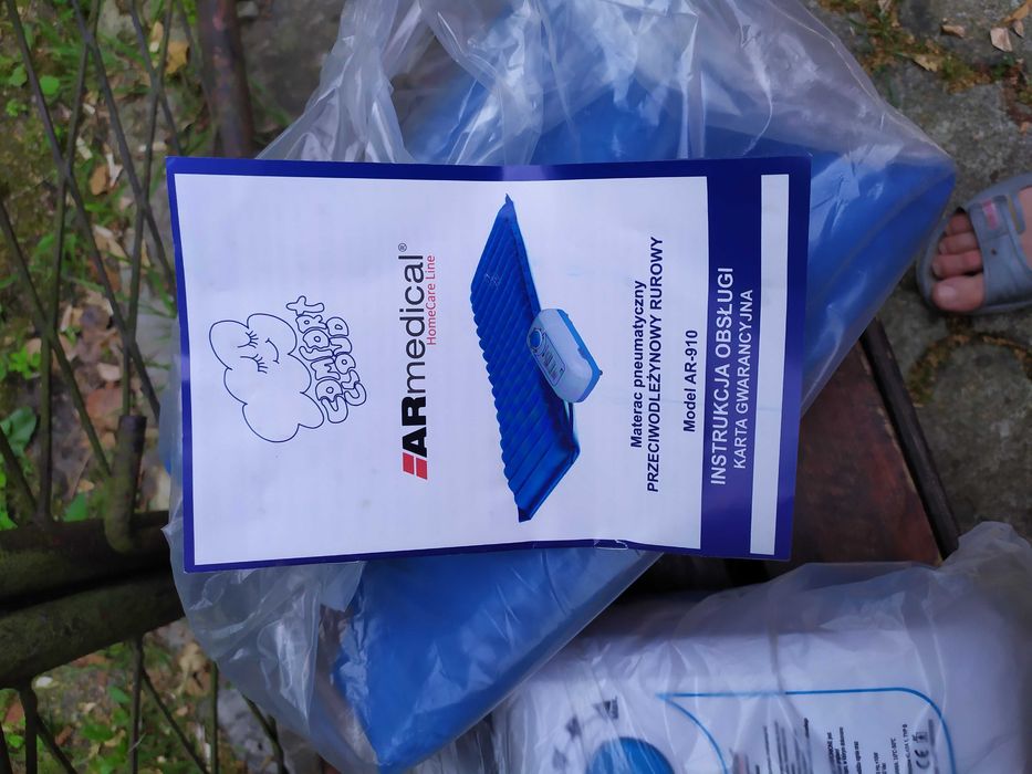 Materac przeciwodleżynowy pneumatyczny ARmedical