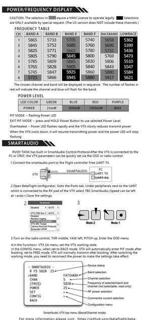 RushFPV Max Solo 5.8GHz 2500mW РОЗПРОДАЖ