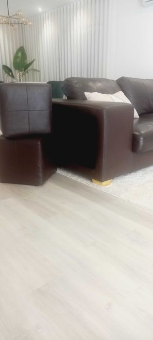 Sofá com chaise long