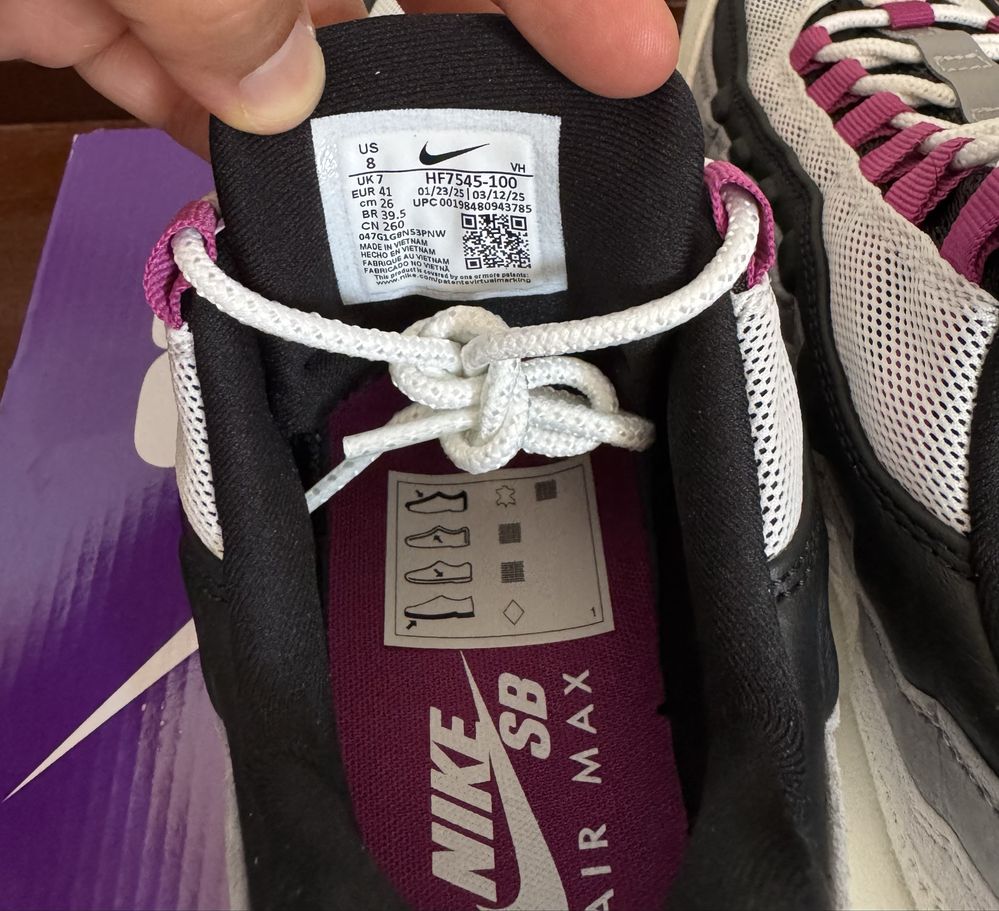 Nike Air Max 95 SB Cactus Flower - tamanho 41