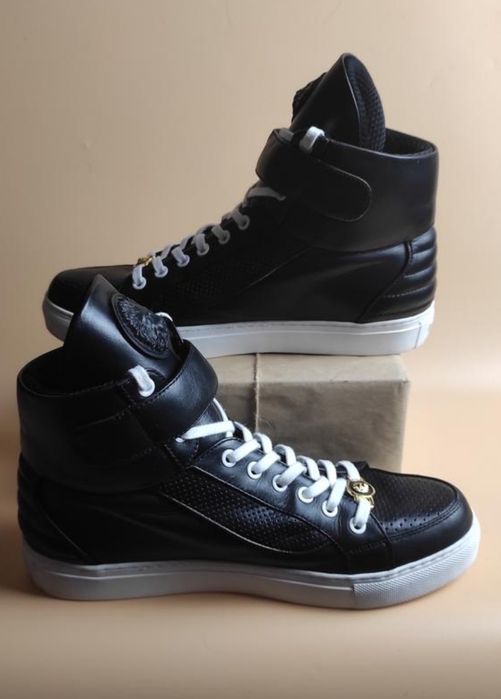 Versus Versace шкіряні високі кеди ботинки  р.41-42