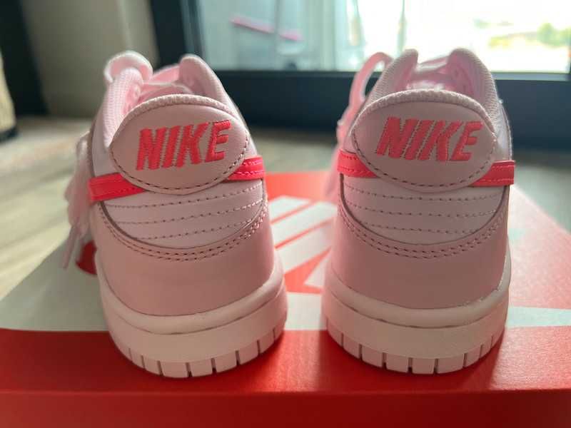 Nike Dunk Low Triple Pink (GS)  - EU 35.5/UK 3/US 3.5Y