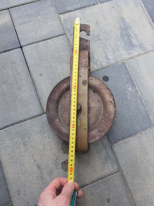 Kołowrotek, wciągarka do materiałów budowlanych