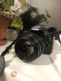 Комплект полупрофесианального фотоаппарата Canon 550d + Yn 100mm f2