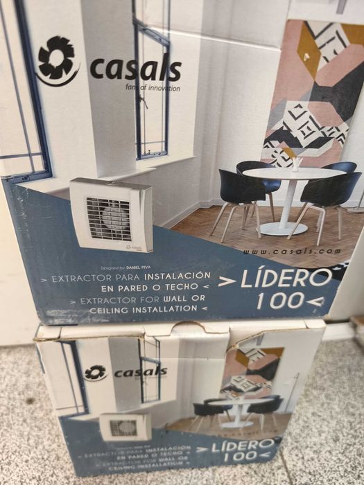 EXTRATOR Com Persiana AntiRetorno (dois)