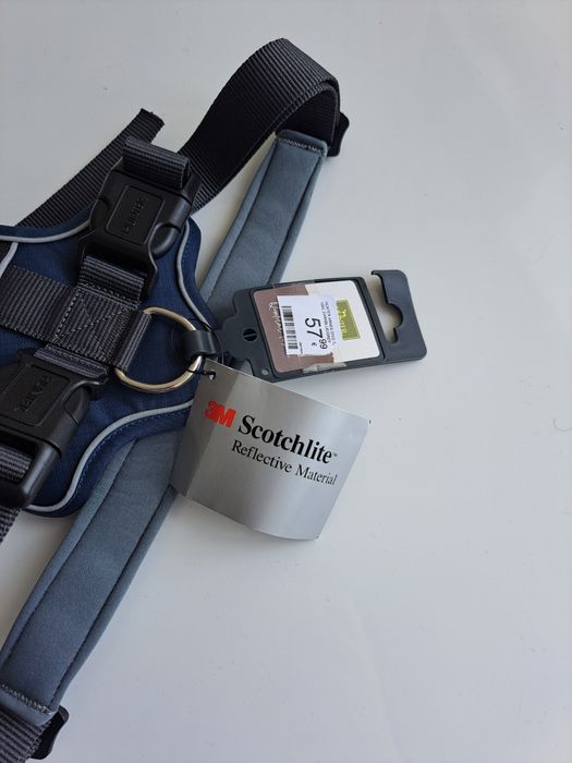 Arnes para cão Hunter Tamanho L Azul/Cinza