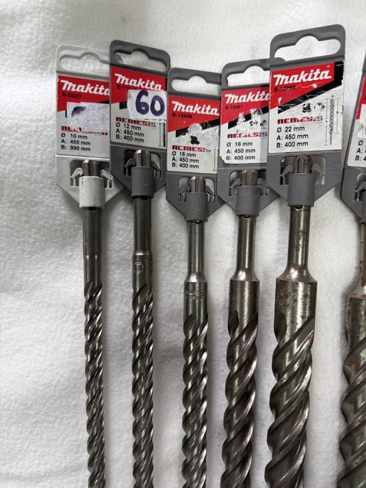Nowe wiertła SDS-Plus Makita 400/450 mm – 10-30 mm