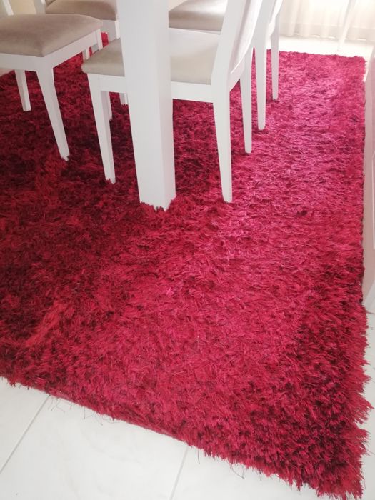 Carpete vermelha 280×215 felpuda