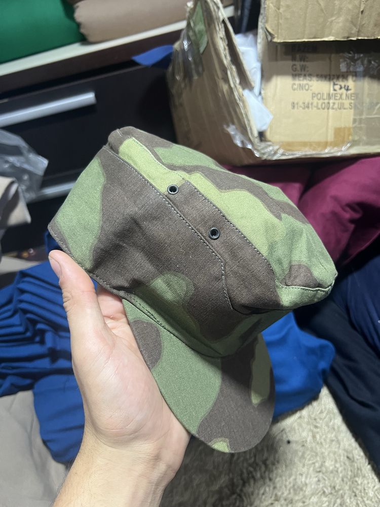 Czapka niemiecka wehrmacht waffen ss telo mimentico hełm bagnet