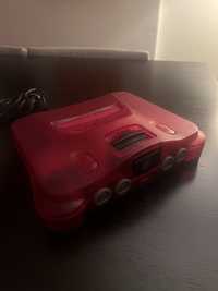Nintendo 64 Vermelho transparente