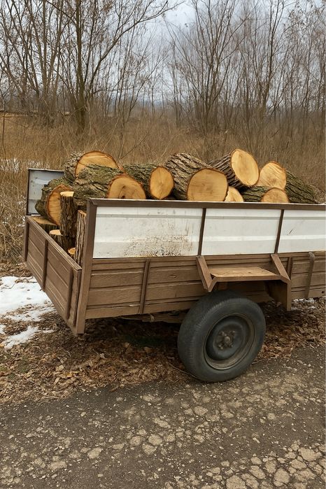 Дрова на заказ рубаные и в колодках