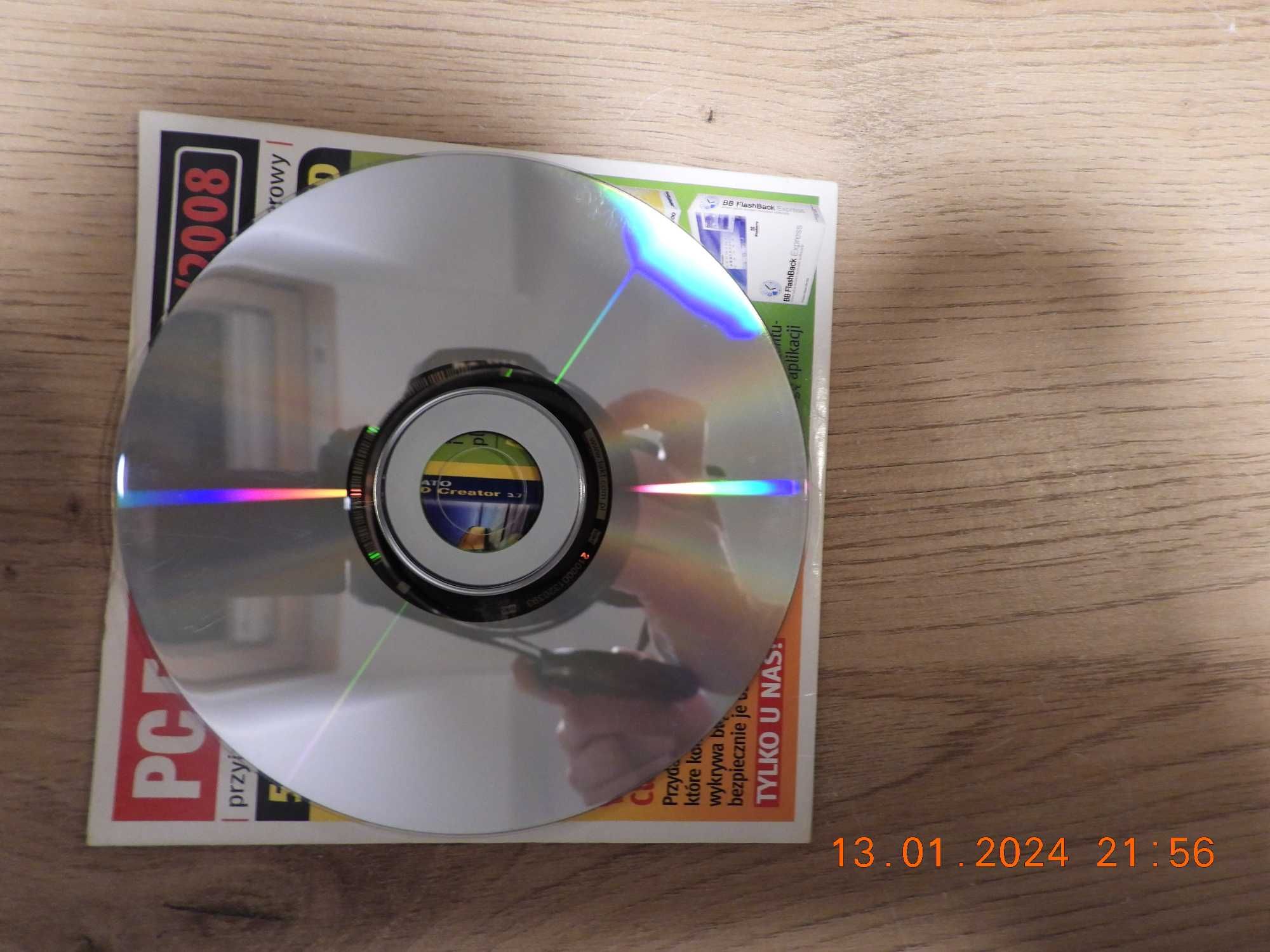 CD z czasopisma PC FORMAT 8/2008  5 pełnych wersji!