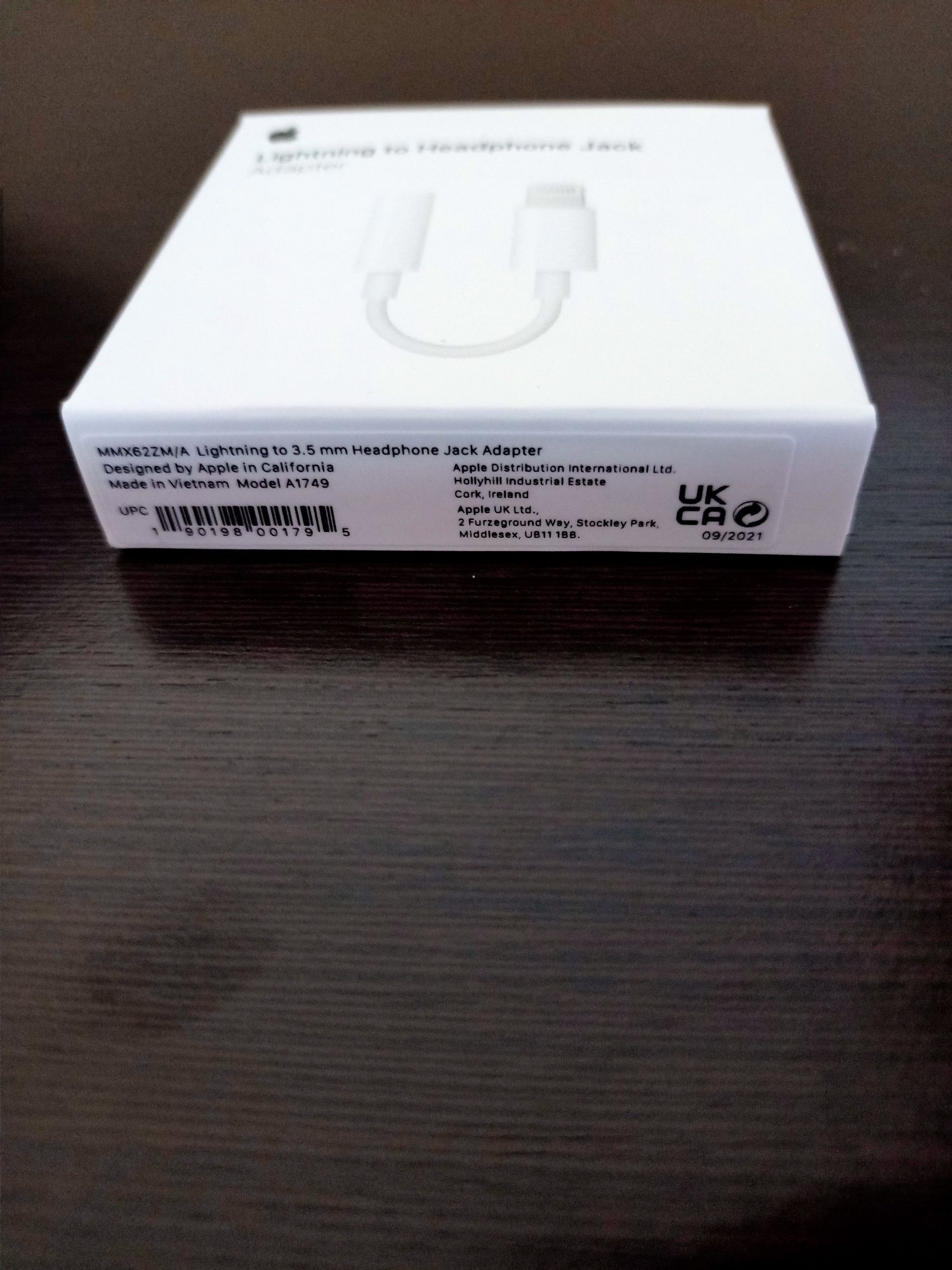 Apple lighting adaptador jack