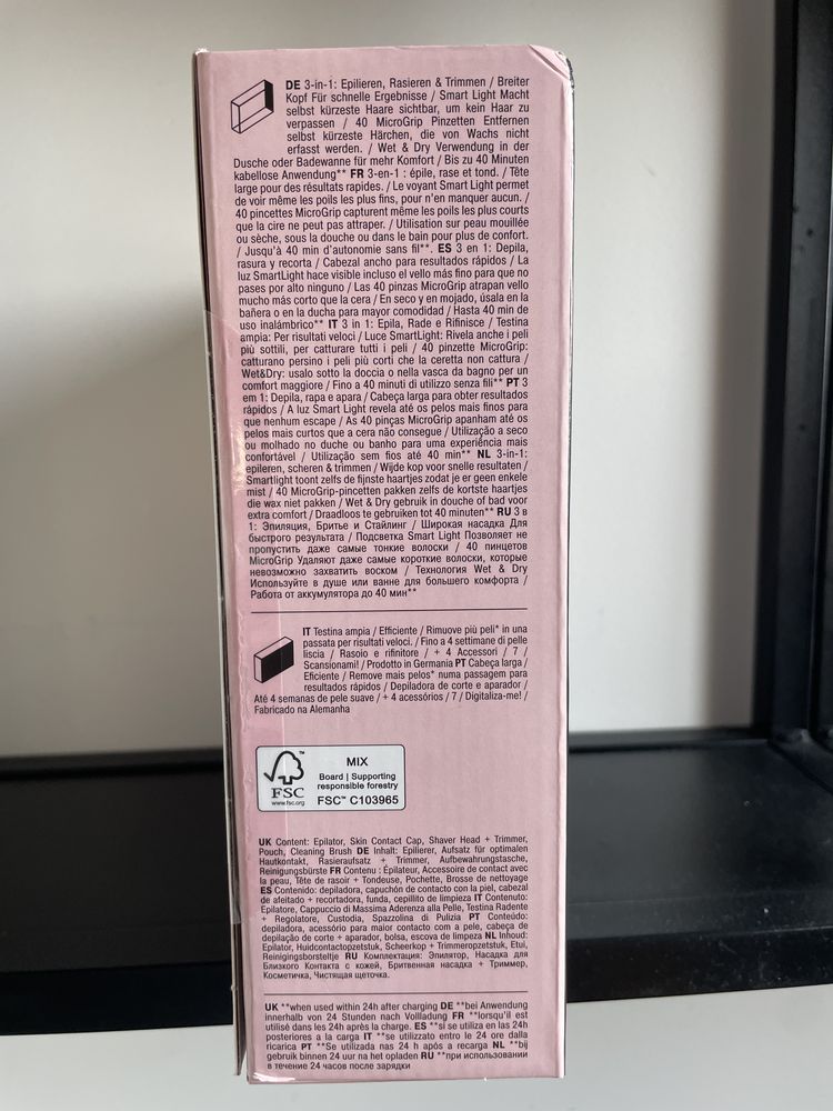 Depilator Braun ailk-epil Efficient