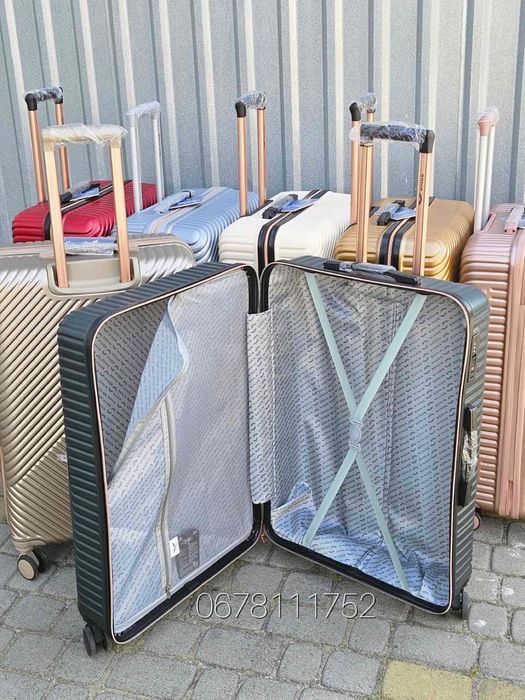 ДЕШЕВО! Розмір L WINGS WN01 Польща валізи чемоданы сумки на колесах
