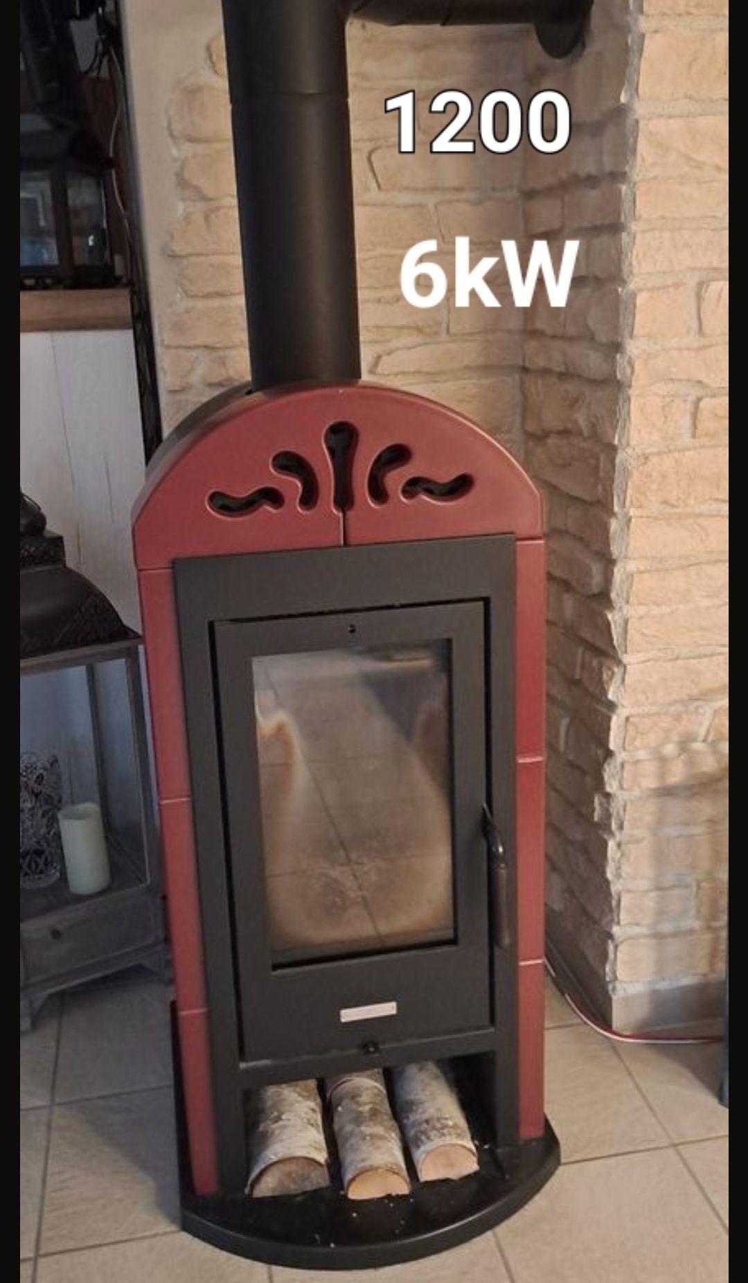 Kominek wolnostojący 6-9kW