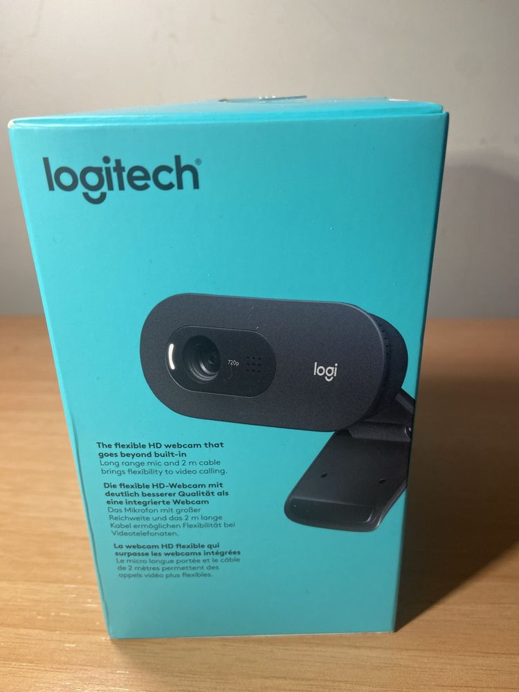 Webcam LOGITECH C505 HD - 720p 30 fps - Novo