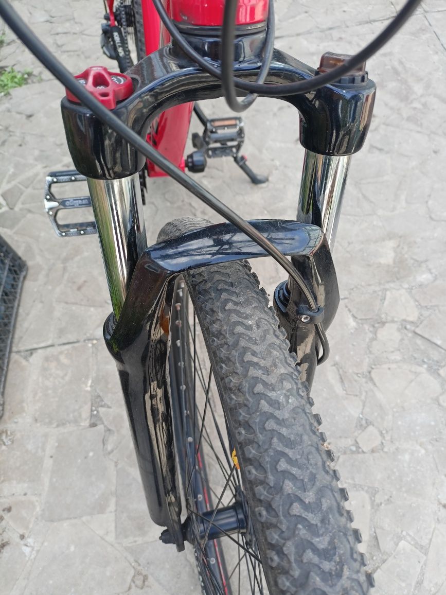 Велосипед Veloz  червоний