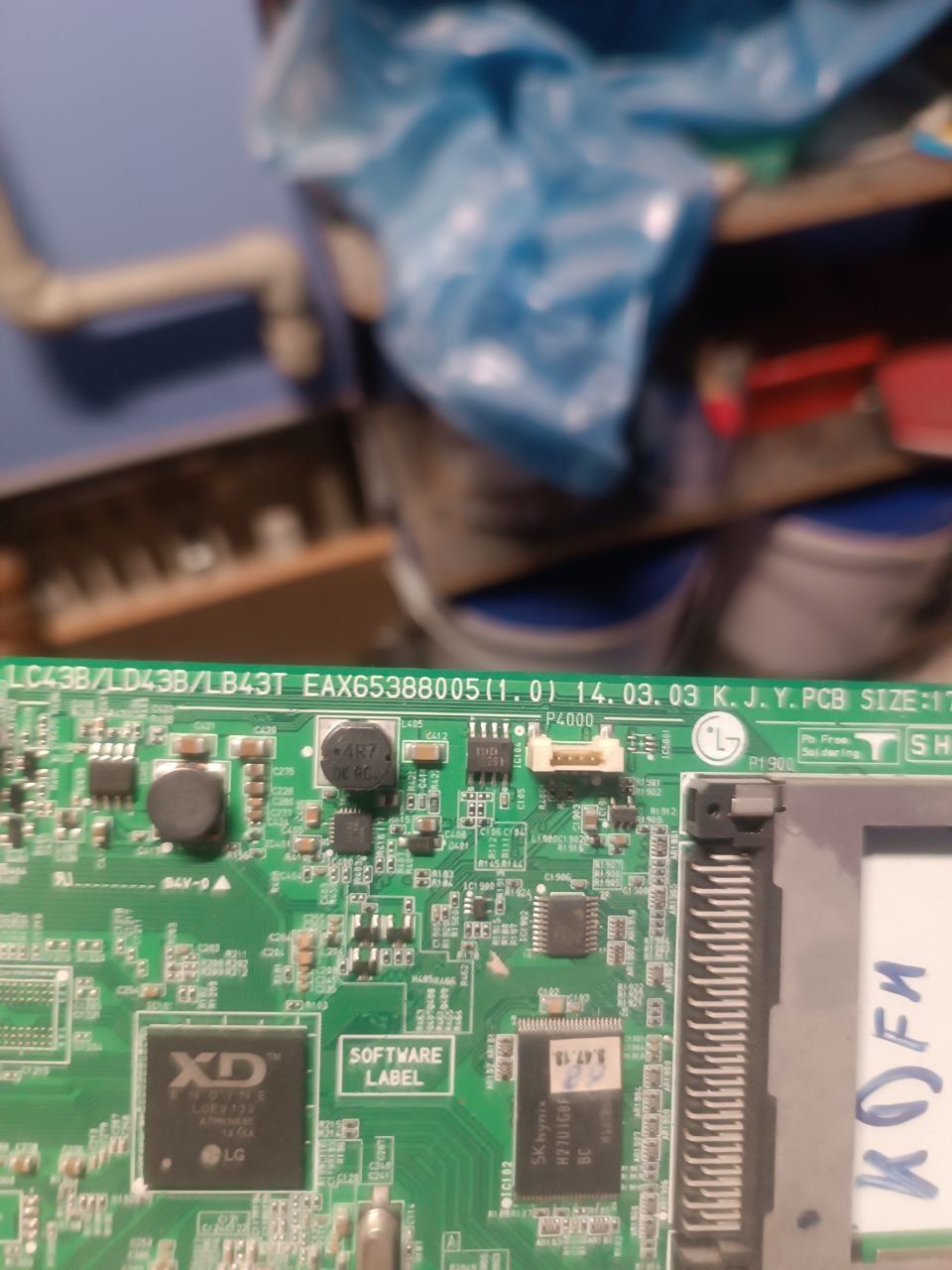 Шлейф LVDS EAD62609701 Оригінал. Телевізор LG