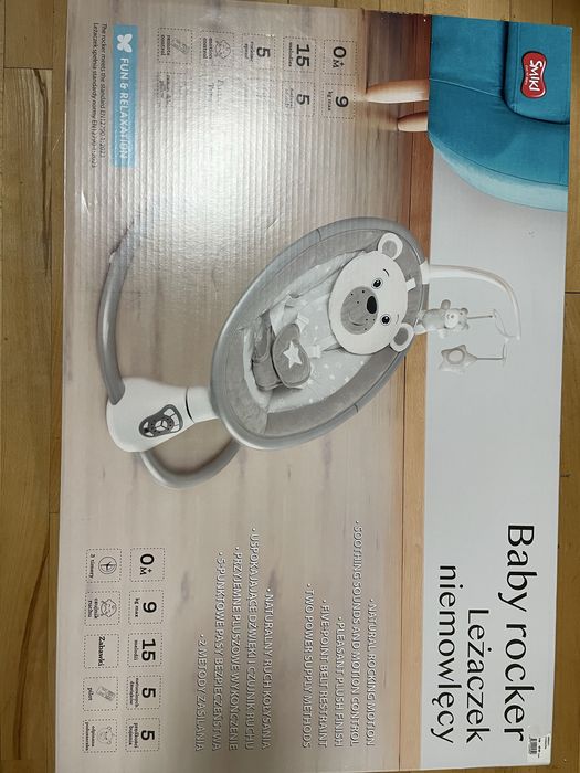 Smiki, Кресло-качалка, мишка, серое(6986441)