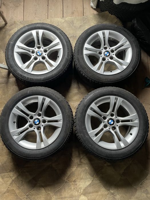 Оригінальні 16 диски BMW з гумою Continental Winter Contact TS