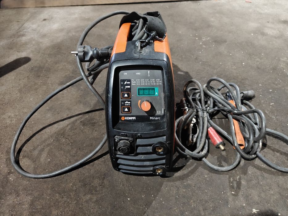 Spawarka elektrodowa Kemppi minerac Evo 180 z możliwością spawania Tig