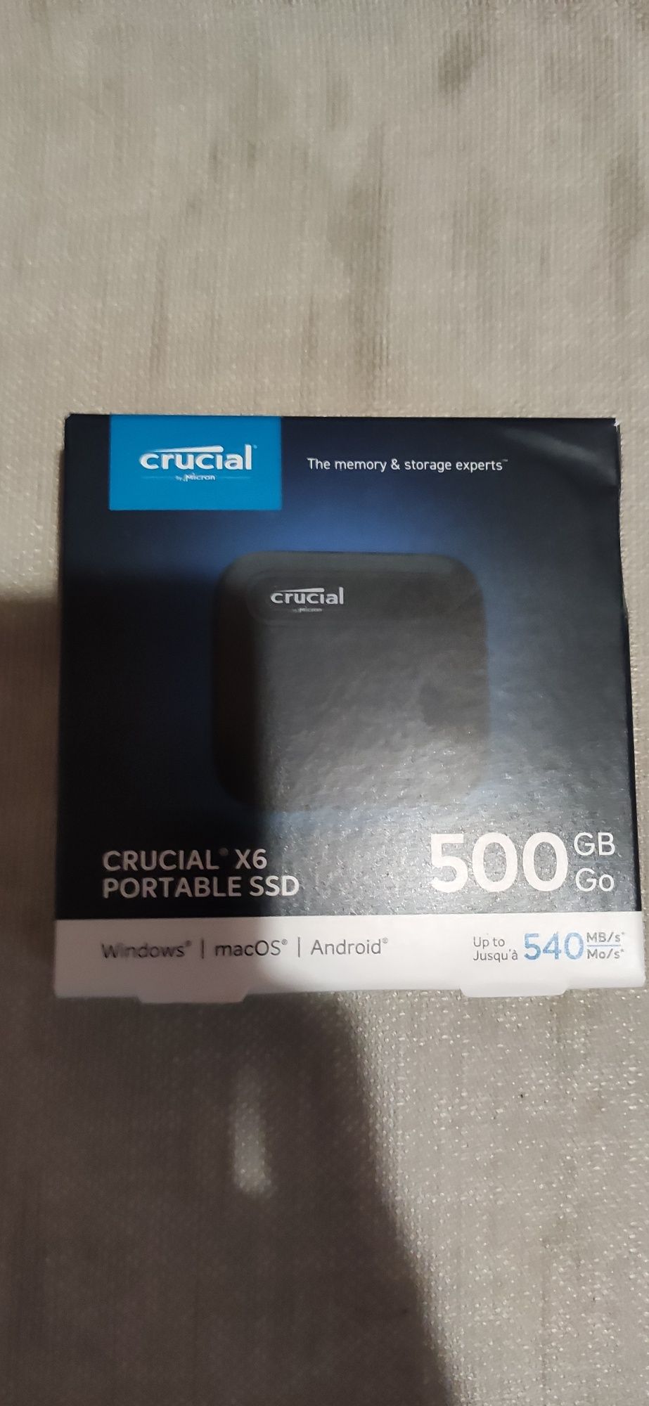 SSD накопитель Crucial X6 500 GB (CT500X6SSD9)