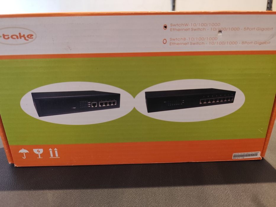 Switch 5 portas gigabit