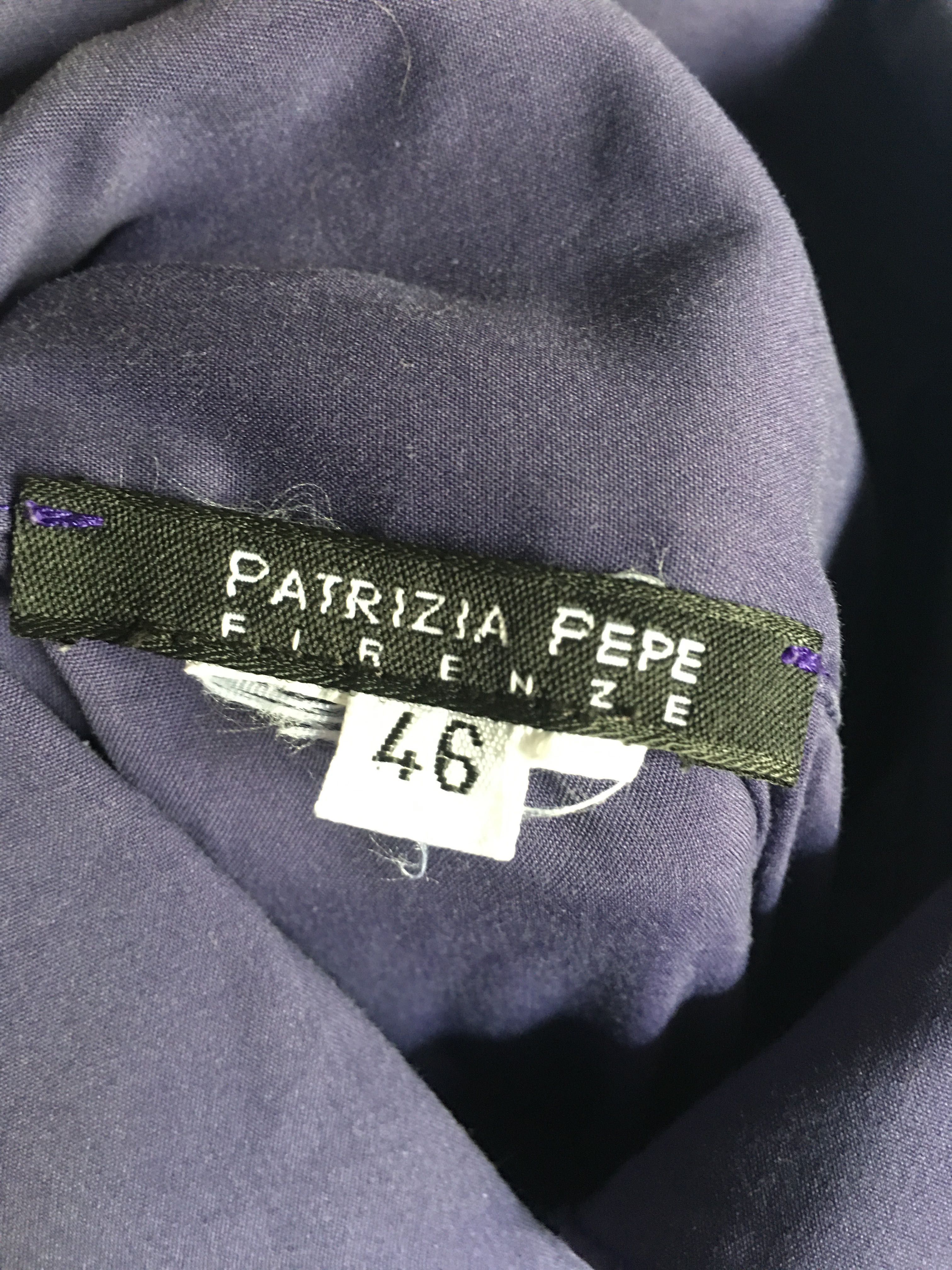 Vestido camiseiro - roxo - Patrizia Pepe - 46
