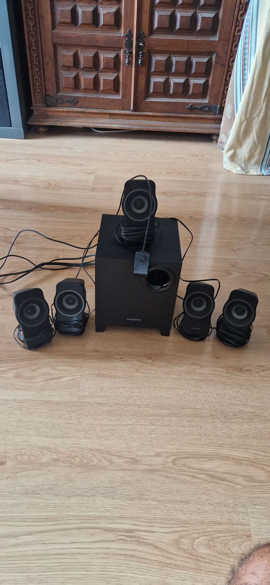 Sistema de som 5.1 Creative A520 (como novo)
