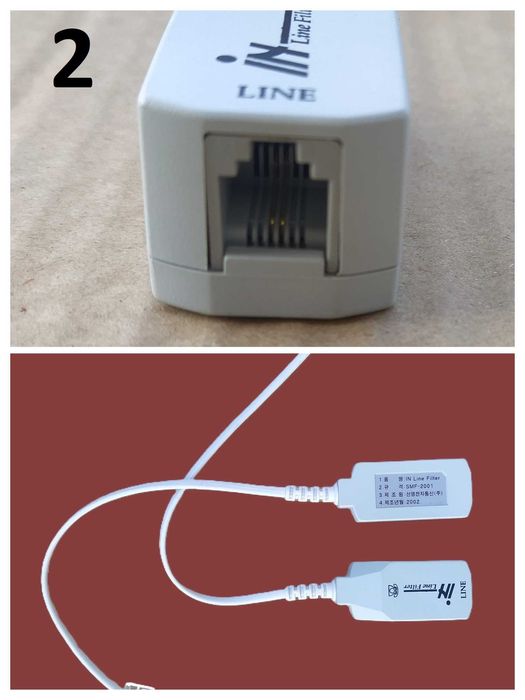 Microfiltros ADSL-Telefone-Novos