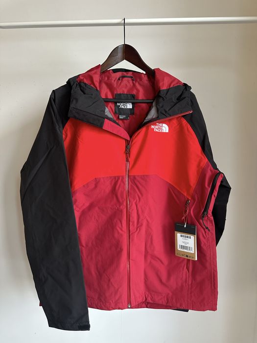 Чоловіча Вітровка The North Face M STRATOS JACKET GARNET RED/HIGH L Л
