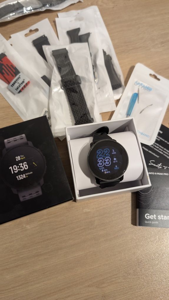 Suunto 9 peak pro + paski