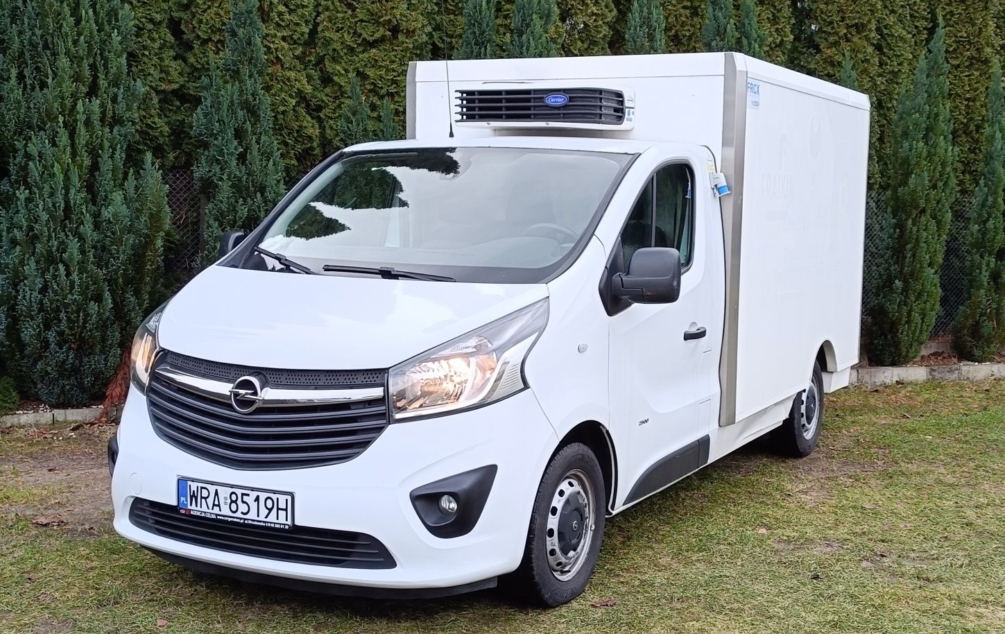 Opel Vivaro mroźnia chłodnia izoterma do przewozu lodów mięsa żywności