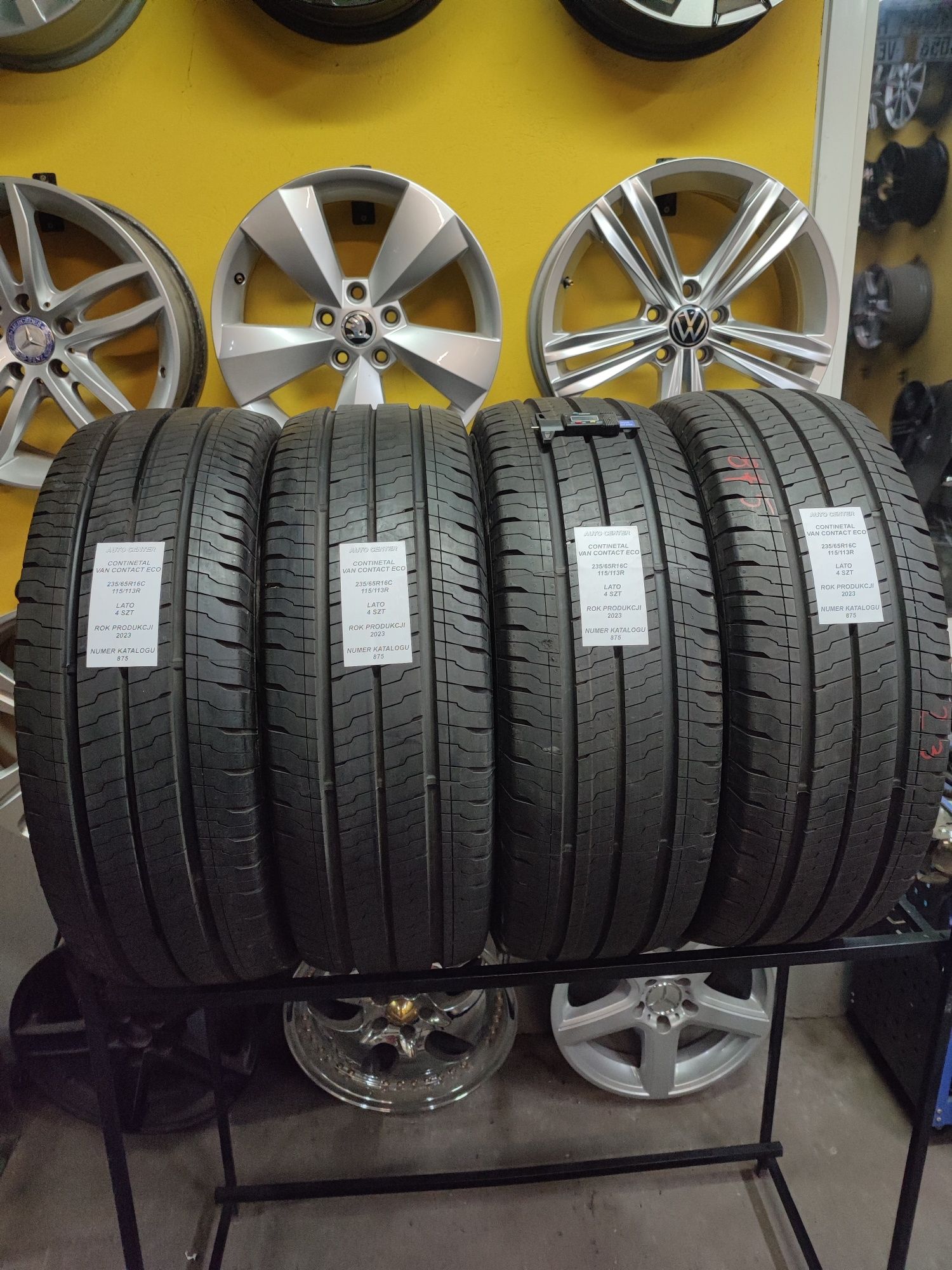 Opony letnie 235/65R16C 115/113R Continetal VanContactEco | 2023