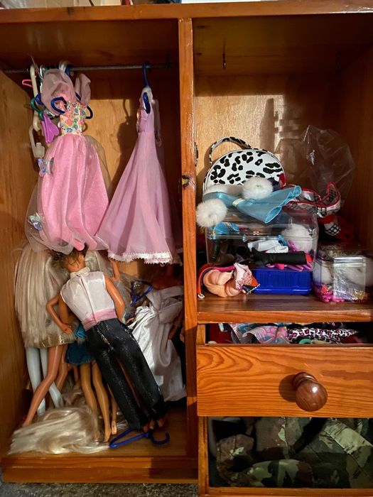 Móvel de Arrumação em Madeira – Ideal para Brinquedos / Roupa / Quarto