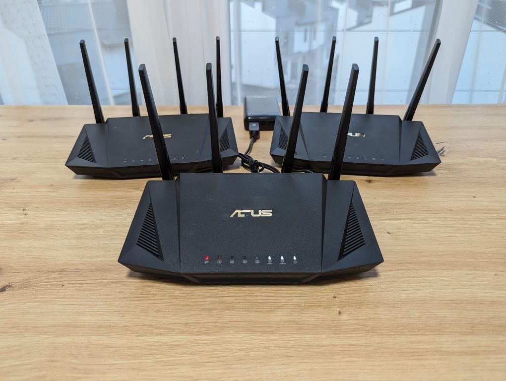 Маршутизатори ASUS RT-AX58U v1 AX3000 WiFi6 AIMesh G-LAN G-WAN USB3.1