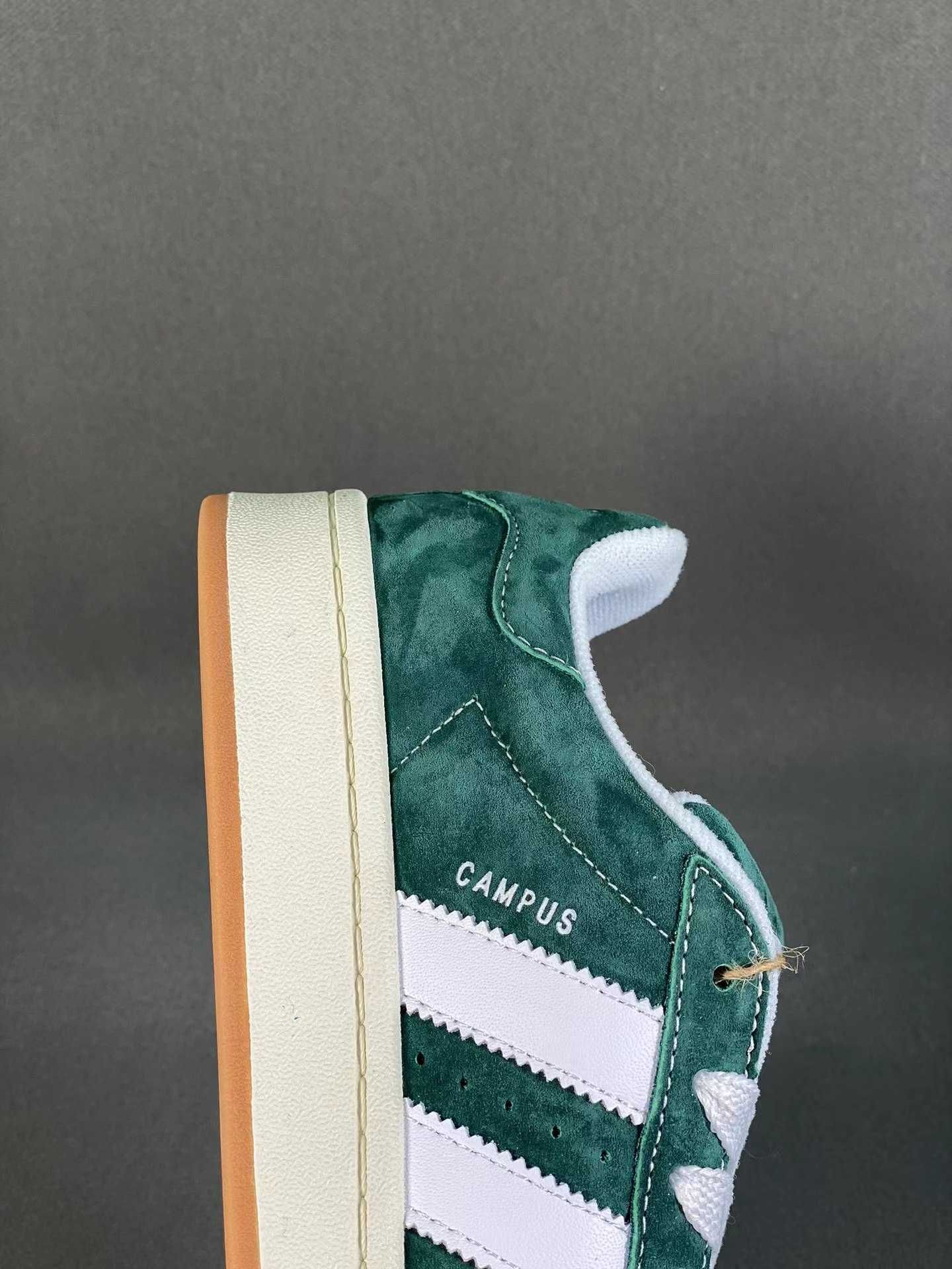 Adidas Campus 00s dark green cloudy white 39