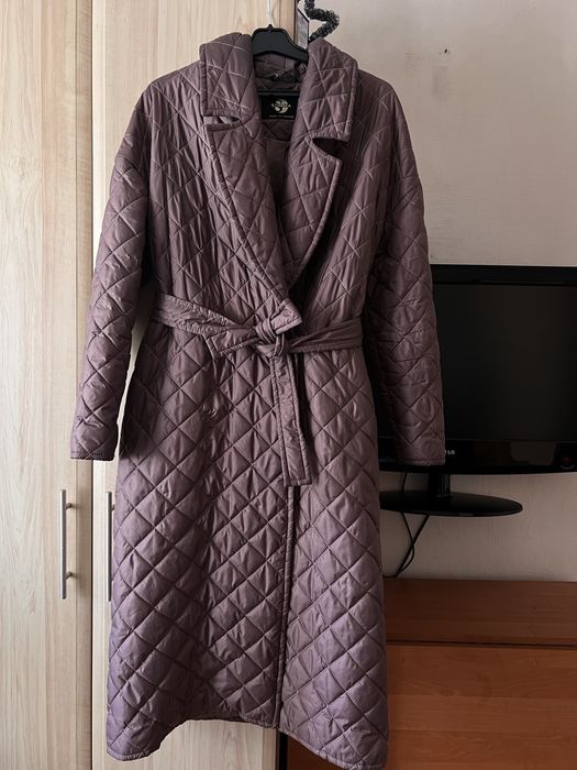 Пальто стьобане осінь