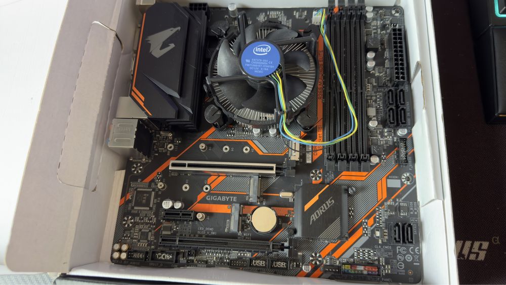 Plyta główna Gigabyte B365M Aorus Elite LGA1151 nie wlacza sie